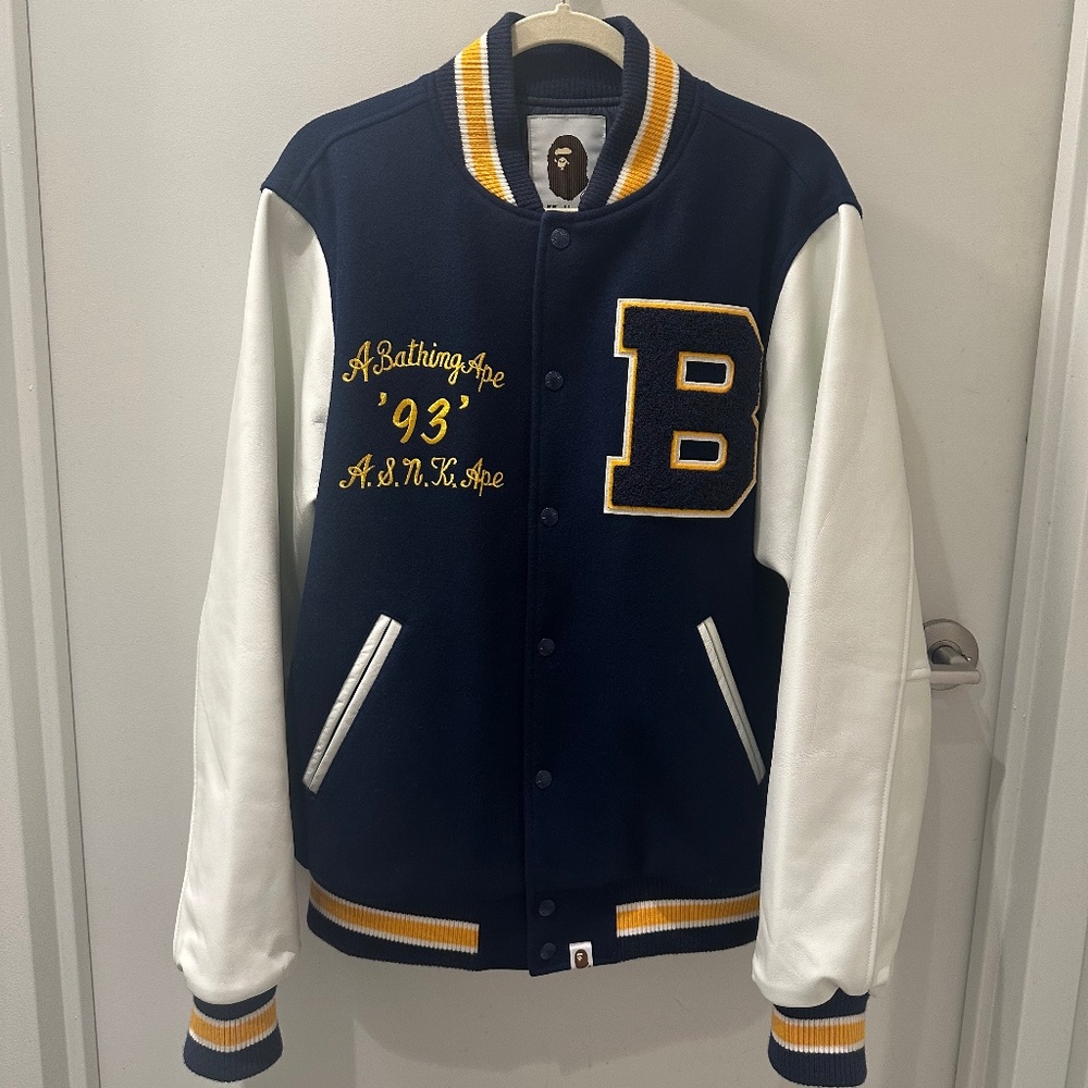 Bathing Ape Varsity Jacket